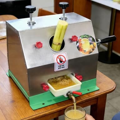 smafoseedding Manuel D'utilisation De La Machine À Extraire Le Jus De Canne À Sucre - Presse À Canne À Sucre Et Gingembre Professionnelle, Extracteur De Jus De Canne À Sucre, Capacité De 150 Kg/H