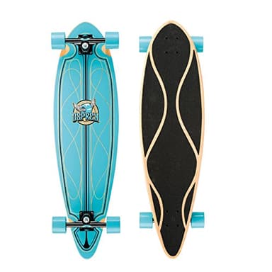 Osprey Helix Pin Tail Arrondi Skateboard Cruiser Bleu