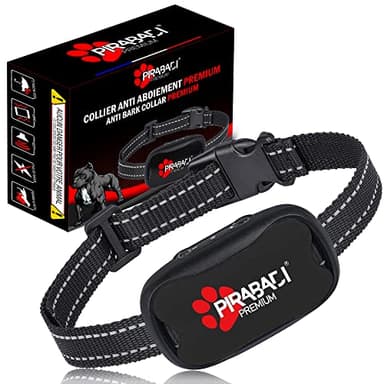 Collier pour Chien Anti ABOIEMENT | SÛR ET Efficace | pour Petit, Moyen & Grand Chien | Vibration Intelligent ET Non ÉLECTRIQUE | Marque 100% FRANÇAISE