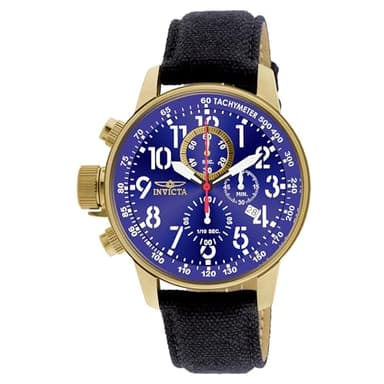 Invicta I-Force Montre Homme mouvement à quartz en acier inoxydable - 46mm