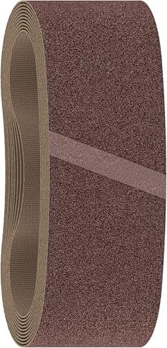 Bosch Accessories 2608606082 Feuilles abrasives Lot de 10 75 x 533 mm Grain 80, Rouge