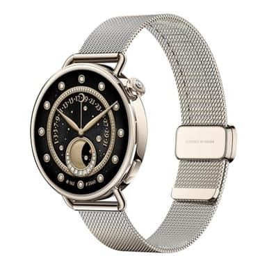 XIAOMI Watch S4 41mm, Montre connectée compacte de 41mm, boîtier Ultra-léger de 32g, contrôle santé en Un Geste, +150 Modes Sportifs, HyperOS 3, Bracelet milanais (Sable).