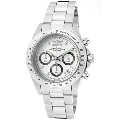 Invicta Speedway Montre Homme mouvement à quartz en acier inoxydable - 39mm