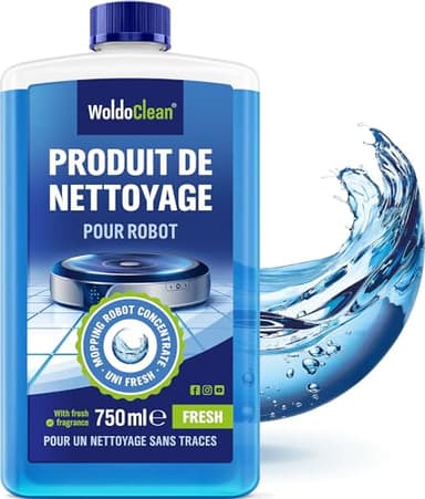 Produits de nettoyage 750ml - compatible avec tous les robots laveurs de sol