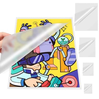 Plastifieuse A3 pour A3 A4 A5 A6 A7 avec 50 pochettes de plastification, machine à plastifier à chaud et à froid avec coupe-papier, arrondisseur d'angle, machine à plastifier pour la maison, l'école