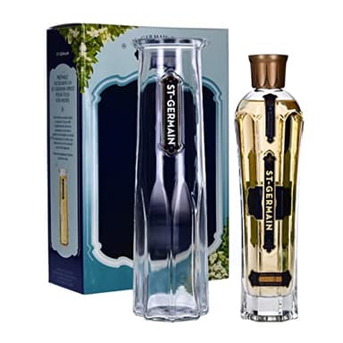 Saint-Germain coffret avec Carafe, Liqueur de Fleur de sureau
