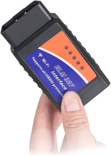 WiFi OBD2 Scanner De Diagnostic De Voitures, OBD Valise Diagnostic Auto Multimarque Support Srvice Français 7/7,Lecture ET EFFACE Les Codes ERREURS,V1.5 Diagnose Interface Scanner