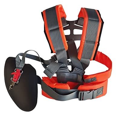 QKTYB Sangle d'épaule Universelle réglable rembourrée Confortable Double Sangle d'épaule en Nylon pour Tondeuse à Gazon