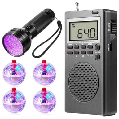 Tebbomp Kit D'Équipement de Boîte à Spiritueux Kit D'Équipement Spirit Box pour Le Bureau à Domicile Extérieur