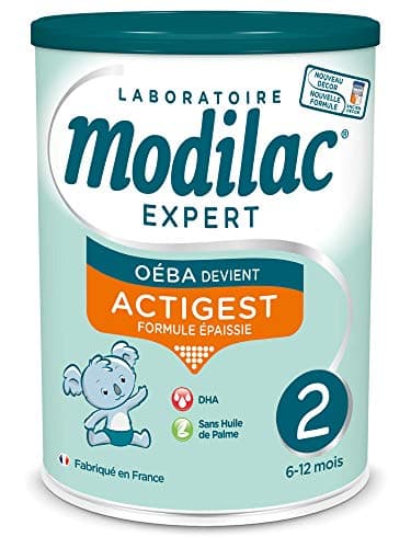 Modilac expert actigest 2 6-12 mois 800g
