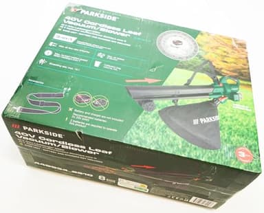 PSIDE Parkside® PLSBA 40-Li A1 Aspirateur souffleur sans Fil 40 V sans Batterie ni Chargeur/souffleur, Vert