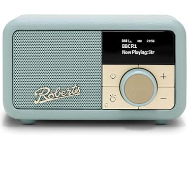 Roberts Revival PETITE2 Radio numérique FM/Dab/Dab+ avec Bluetooth, Bleu Canard