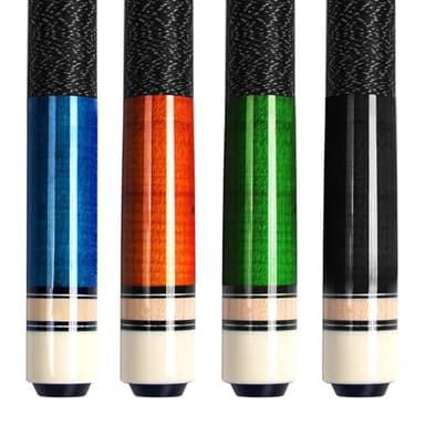 AKLOT Queue de Billard, Queues de Billard Canne de Billard Pool Cue de 58'' en Bois D'érable Canadien pour Joueurs de Billard Professionnels 18 19 20 21 oz
