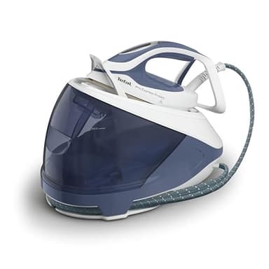 Tefal GV9225 Pro Express Protect Centrale Vapeur | 7,6 Bar Pression Vapeur | Débit vapeur variable : 140 g/min | Effet pressing : 550 g/min | Collecteur anti-calcaire | Fonction vapeur verticale |