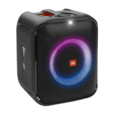 JBL PartyBox Encore Essential Haut-parleur portable sans fil Bluetooth résistant aux éclaboussures IPX4 basses profondes et lumière intégrée Noir