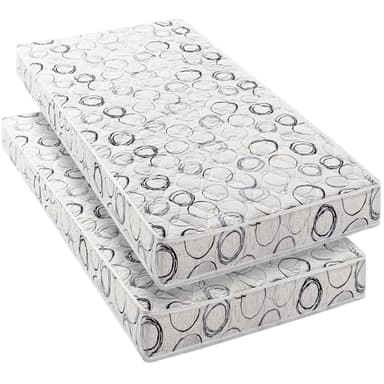 BLUE MOON – Lot de 2 Matelas Sympa 90x200. Mousse profilée 5 Zones de Confort. Épaisseur 14 cm – Compatibles avec Lits IKEA – Fabriqués en Belgique – Garantie 7 Ans