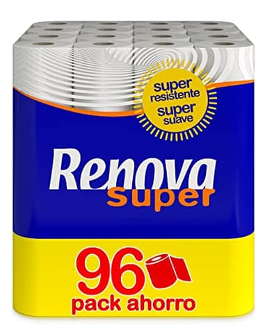 Renova Papier Toilette, Blanc, 96 Unité (Lot de 1)