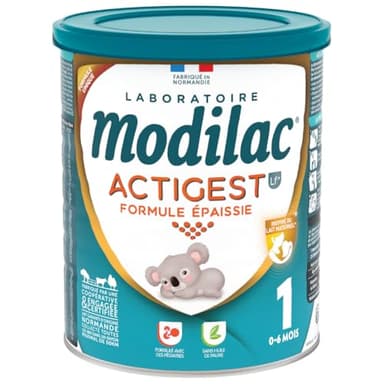 Modilac Actigest Lf+ 1 – Formule - Fabriqué en France - Sans Huile de Palme – Pack de 800g