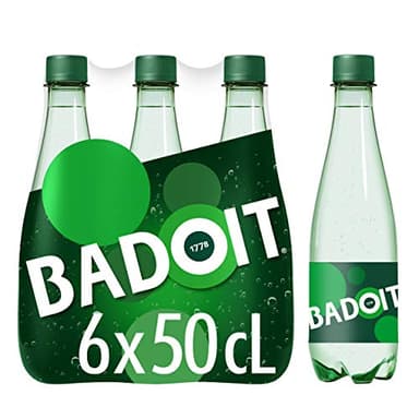 Badoit Eau Gazeuse Finement Pétillante, 6 x 50cl