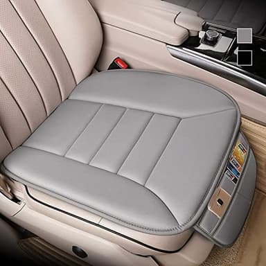 Big Ant Coussin Voiture Siege, Mousse Mémoire Protection Chaise Confortable Antidérapant Tapis et Couverture Siege , pour Auto Bureau Domicile-Gris