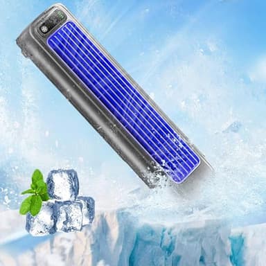 Orgrul Refroidisseur d'air, Sherum Rafraichisseur d'air, Climatiseurs, Serum Cooling Ace 3.0, Sherum Climatiseur 3.0, Shirem Cooling Ace, Serum Cooling Ace Climatiseur, Climatiseur Portable, Gris