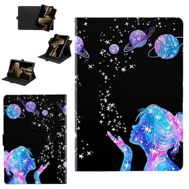 Coque Compatible pour Thomson Origin 1010 10.1-Pouces Tablette Coque Etui Case Cover [Fonction de Rotation à 360 degrés][Protection renforcée des Bords Contre Les Chutes] XQSN