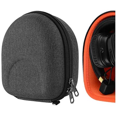 GEEKRIA éétui Rigide pour Casque Marshall Major, Major II, Major III, Monitor Bluetooth Wireless Over-Ear Headphone, Coque de Protection de Transport