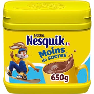 Nesquik - Chocolat en Poudre Moins de Sucres - 650g