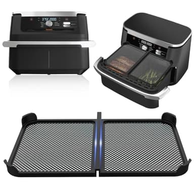 Grille Anti Projection pour Air Fryer Ninja 10, 4 L AF500EU, Protection en Silicone Réutilisable Accessoires Air Fryer pour Friteuse à Air Chaud, Protection Efficace de la Spirale Chauffante
