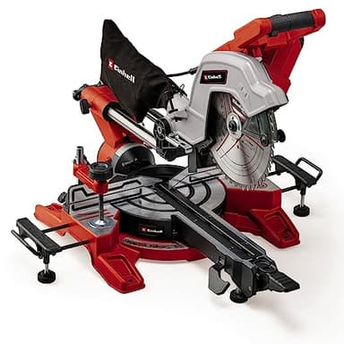 Einhell Scie à onglet radiale TE-SM 10 L Dual (2 100 W, lame de 254 mm, largeur de coupe 305 mm, profondeur de coupe 85 mm)