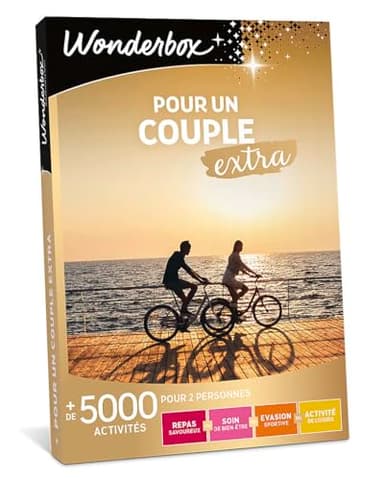 Wonderbox - pour Un Couple Extra - Coffret Cadeau - Idée Cadeau Multi Activités