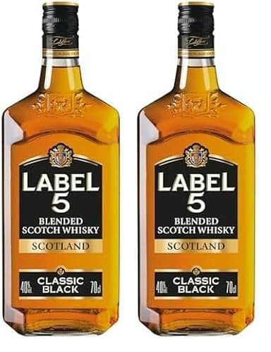Label 5 Whisky 70cl (Lot de 2)