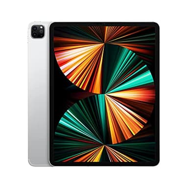 Apple 2021 iPad Pro (12,9-Pouces, Wi-FI + Cellulaire, 256 Go) Argent (Reconditionné)