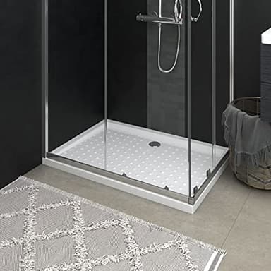 Générique Receveur de Douche avec Picots Blanc 70x100x4 cm ABS, Quincaillerie, Plomberie, Pièces & matériel de plomberie, Pièces de douches, Bacs de Douche, Blanc, (Poids 10.58KG)