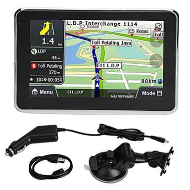Navigateur de voiture à écran tactile de 5 pouces Navigation GPS universelle DDR256M 8G MP3 FM Europe carte 508 pour pièces de rechange