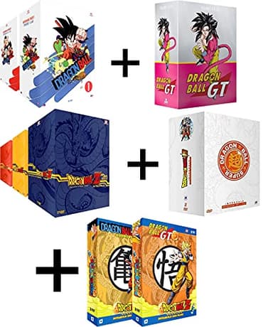 117 DVD Dragon Ball - Le Méga Intégrale (Coffret : Dragon Ball + Dragon Ball GT + Dragon Ball Z + Dragon Ball Super + Intégrale des Films Z et GT)