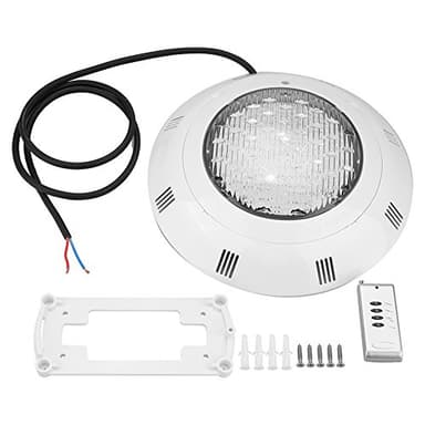 Fdit Lampe sous-Marine LED RGB Multi-Couleur Piscine Lumière Vive avec Télécommande Vase Base Pond Garden Party 30W 300