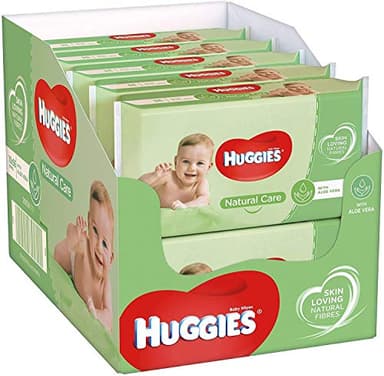 560 Lingettes de nettoyage per hygiène nouveaux nés enfants Huggies Unistar lingettes