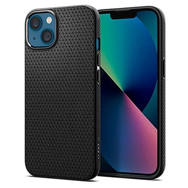 Spigen Liquid Air Coque pour iPhone 13 Mini - Noir Mat