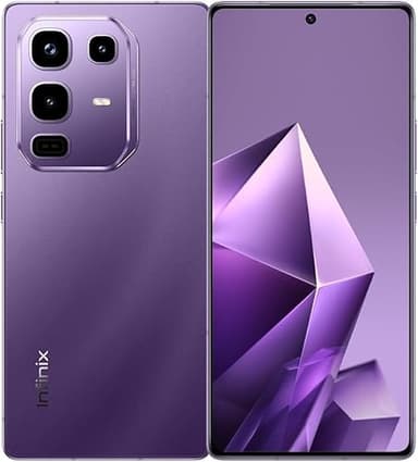 Infinix Smartphone Note 50 Pro AI, 8 Go de RAM + 8 Go de Stockage, Rapide Supercharge 90 W, la Recharge sans Fil 30 W, Écran AMOLED 144Hz 1.5K Appareil Photo 50MP OIS, NFC, Violet