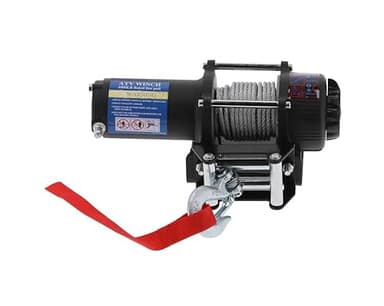 Treuil Électrique 2.5 Tonnes 12V Avec Télécommande Pour Dépanneuse Voiture 4x4 Hors route Remorque Bateau Marine Tire Fort Câble en acier 13 mètres