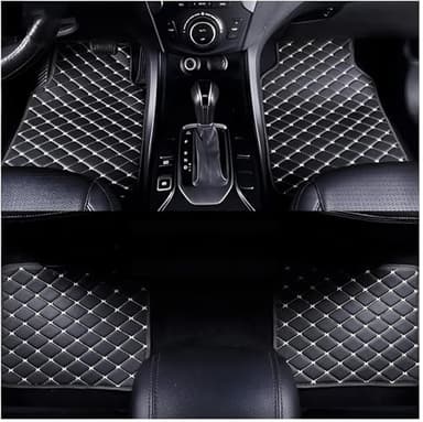 zjxcnb Tapis de Sol de Voiture pour MG EHS eHS 2019 2020 2021 2022, Tapis de Sol Imperméable Antidérapant Interieur Moquette Protecteurs Interieur,Dark Beige