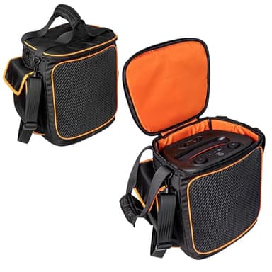 Hzycwgone Étui de Transport Portable Fourre Housse de Protection Robuste Sac de Voyage Sacoche pour JBL PARTYBOX Encore 2 (2025) Enceinte de Soirée Portable avec Micro sans Fil,Noir