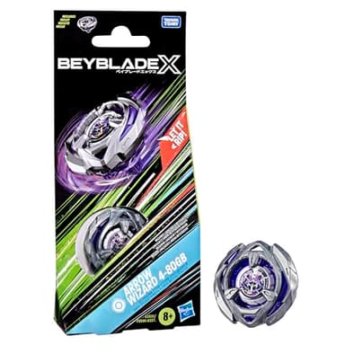 Beyblade X Arrow Wizard 4-80GB Booster Pack Set with Stamina Type Top; Authentic Takara Tomy Battle Tops Games/Toys for Boys and Girls 8+