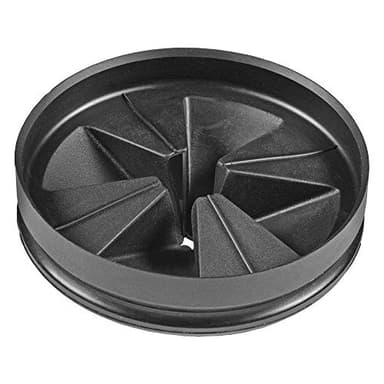 In-Sink-teur Noir Evolution Series Antimicrobial Quiet Collar Sink Baffle BRC
