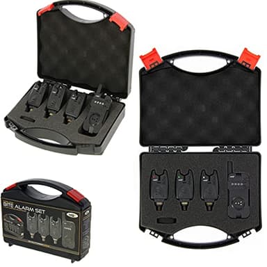 NGT Lot de 3 détecteurs de touche compacts avec récepteur pour carpe