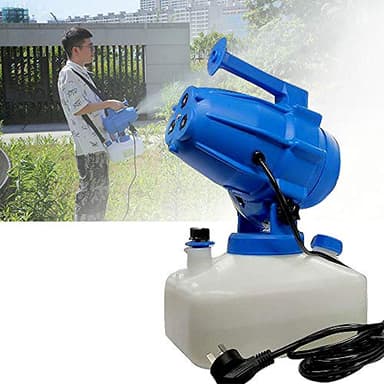 YJKKZQLB Machine de brumisation désinfectante, atomiseur de brumisation, pulvérisateur à Dos ULV, pulvérisateur désinfectant, pour hôpitaux intérieurs/extérieurs, Jardin, hôtel, école, Usine, Bleu