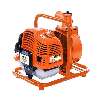RURIS MP 30, Pompe à Eau, Moteur 2 Temps 1,7CH, Debit de 15M3, Diametre de 1.5"