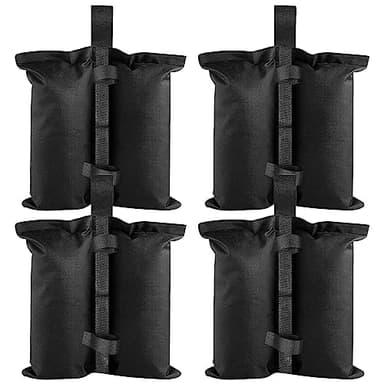 Poids Pavillon Sacs De Sable, Set de 4, 14kg, Pour Tente de Réception, Protection Contre Les Inondations
