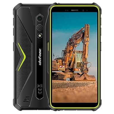 Ulefone Android 13 4G Téléphone Incassable, Armor X12 6Go+32Go, 5.45" IP68 IP69K Smartphone Débloqué Robuste, Double SIM+SD 3 Emplacements de Carte, Caméra sous-Marine 13MP, Mode Gant, NFC Vert